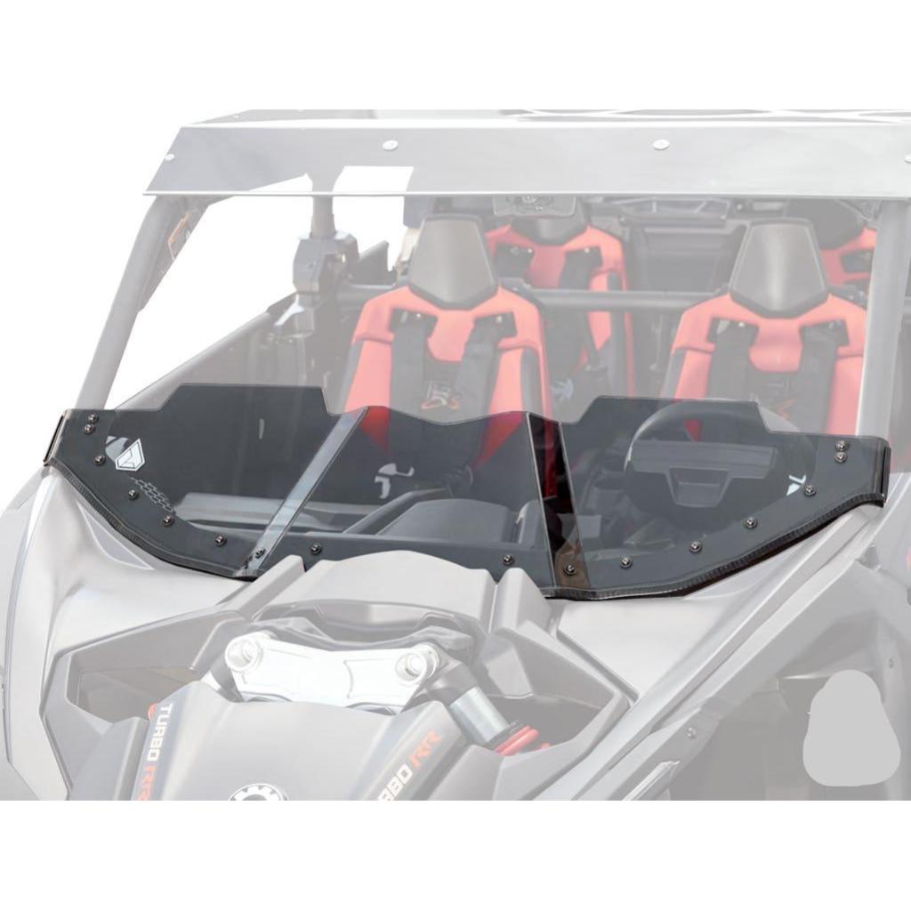 Assault Industries Can - Am Maverick X3 Half Windshield - MojoMotoSport.com