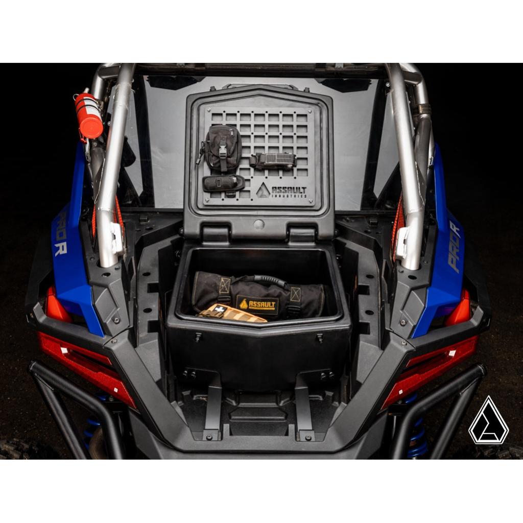 Assault Industries Cooler/Cargo Box for Polaris RZR Pro R - MojoMotoSport.com