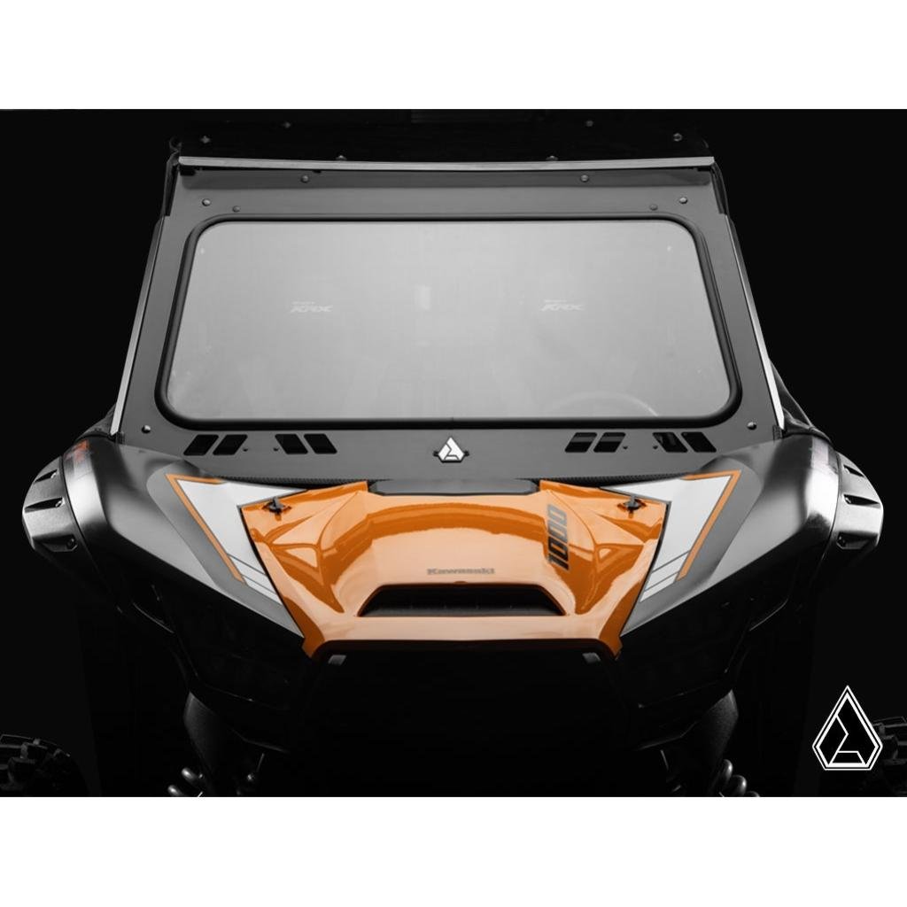 Assault Industries Kawasaki Teryx KRX 1000 Glass Windshield - MojoMotoSport.com