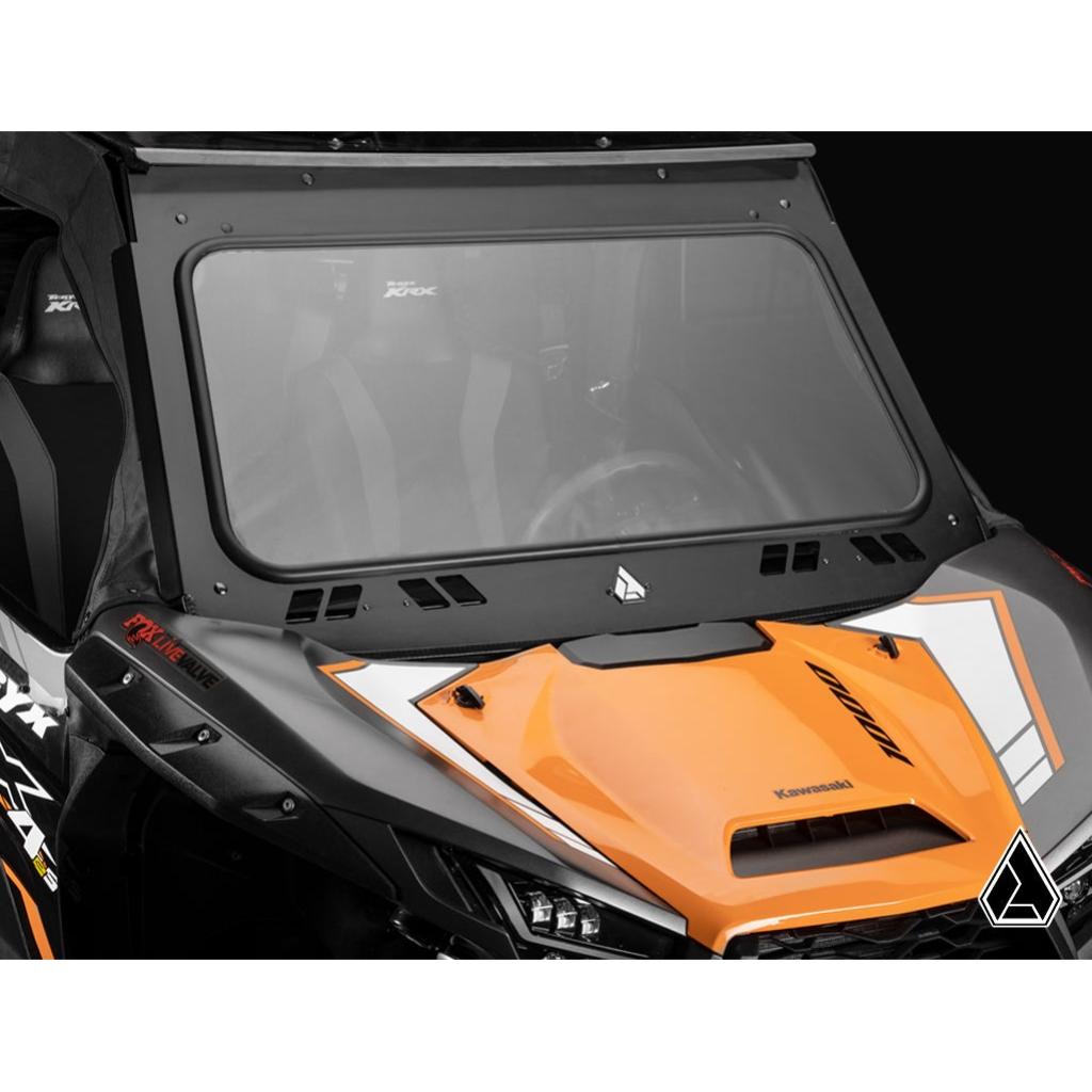 Assault Industries Kawasaki Teryx KRX 1000 Glass Windshield - MojoMotoSport.com