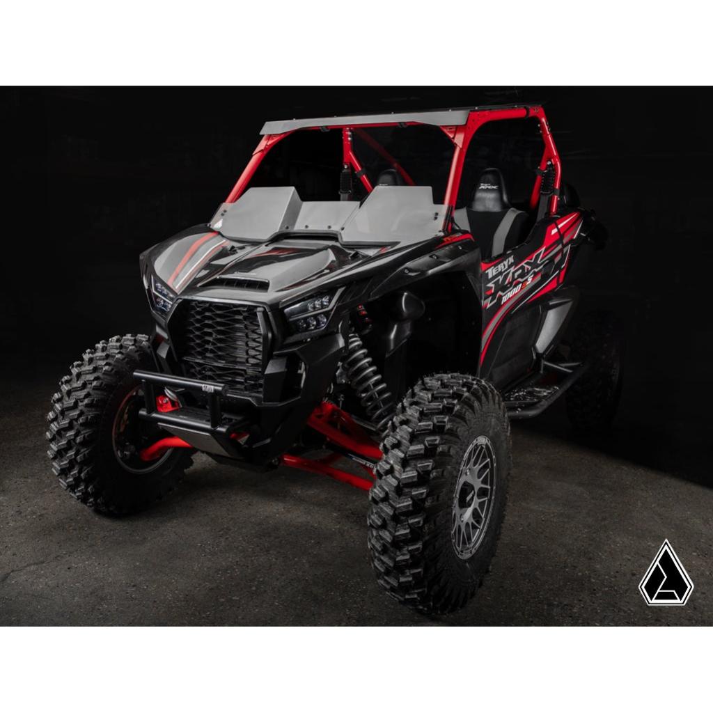 Assault Industries Kawasaki Teryx KRX 1000 Half Windshield - MojoMotoSport.com