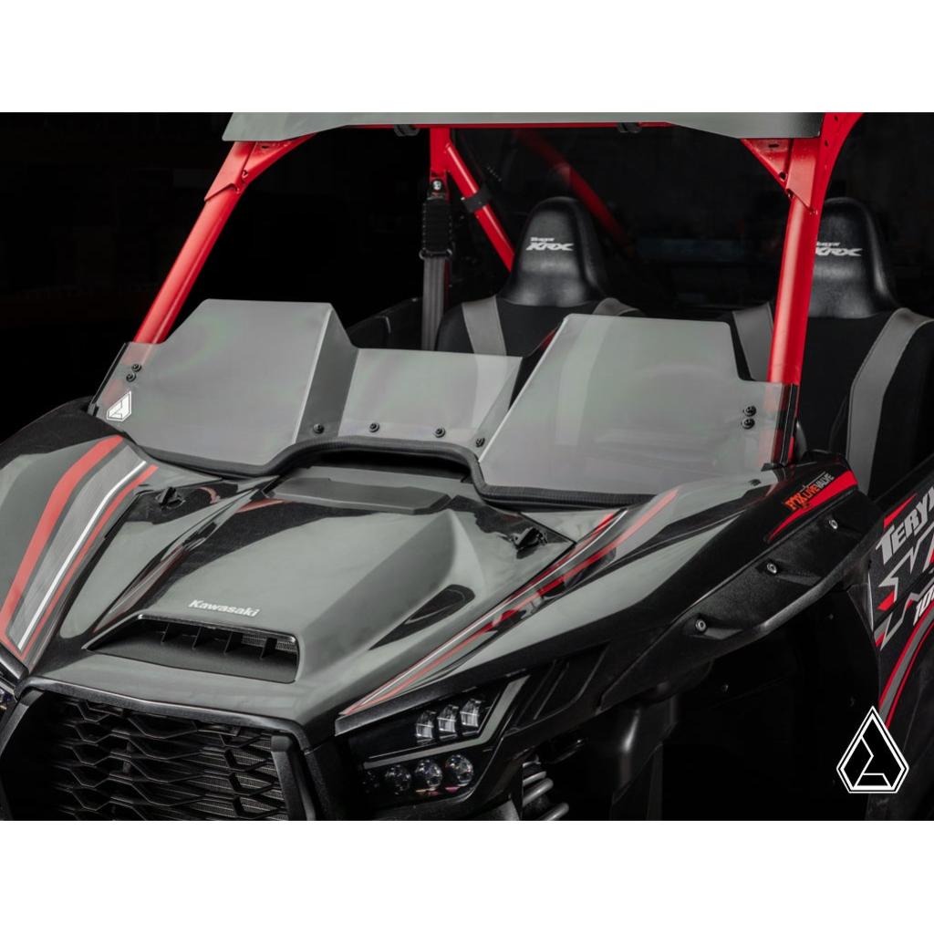 Assault Industries Kawasaki Teryx KRX 1000 Half Windshield - MojoMotoSport.com