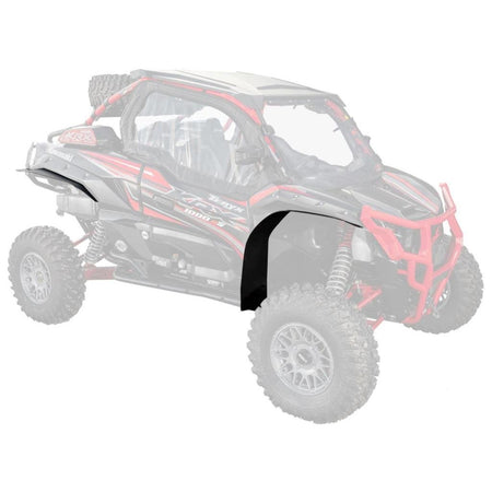 Assault Industries Kawasaki Teryx KRX 1000 Low Profile Fender Flares - MojoMotoSport.com