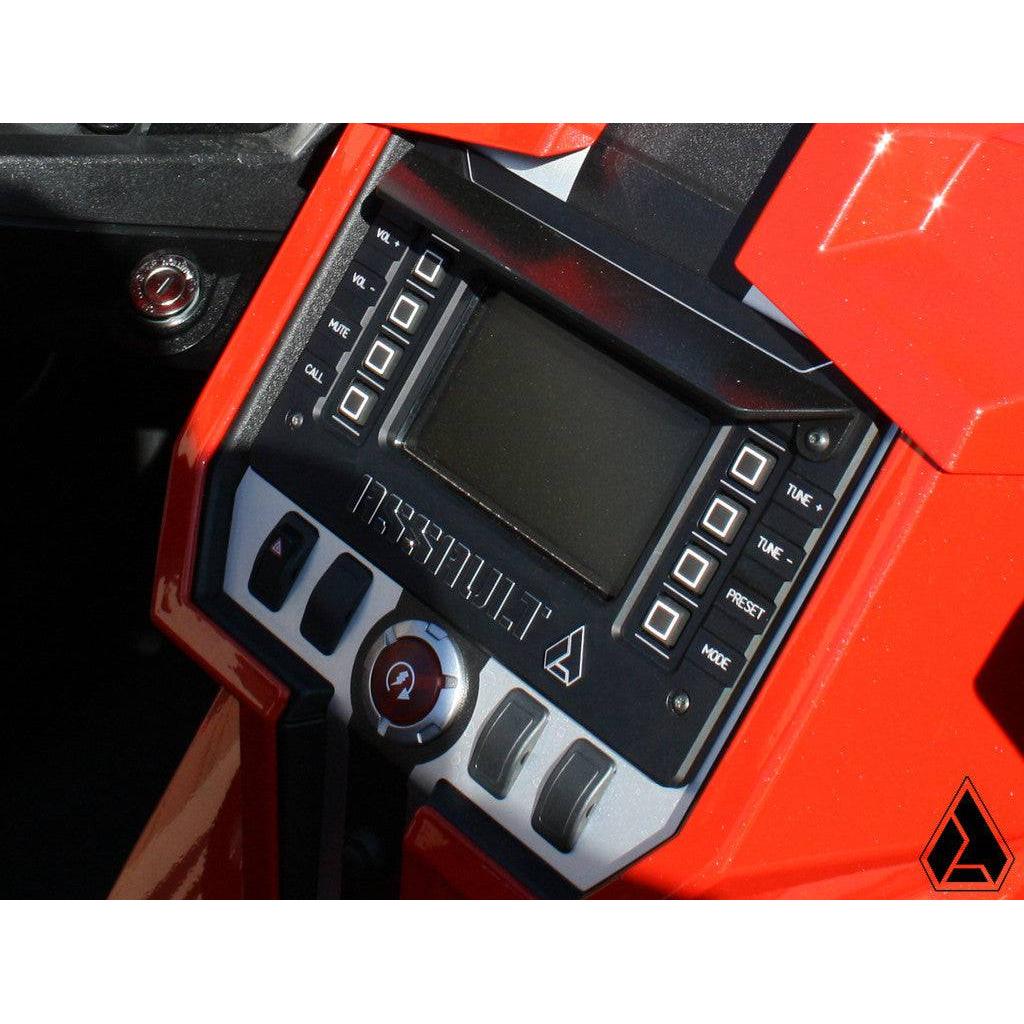 Assault Industries Media Console Visor (Fits: Polaris Slingshot) - MojoMotoSport.com
