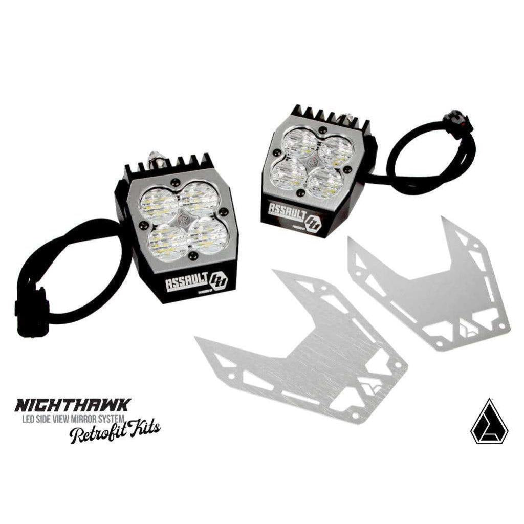 Assault Industries Nighthawk LED Upgrade Kit For B2 Bomber & Sidewinder Side Mirrors - MojoMotoSport.com