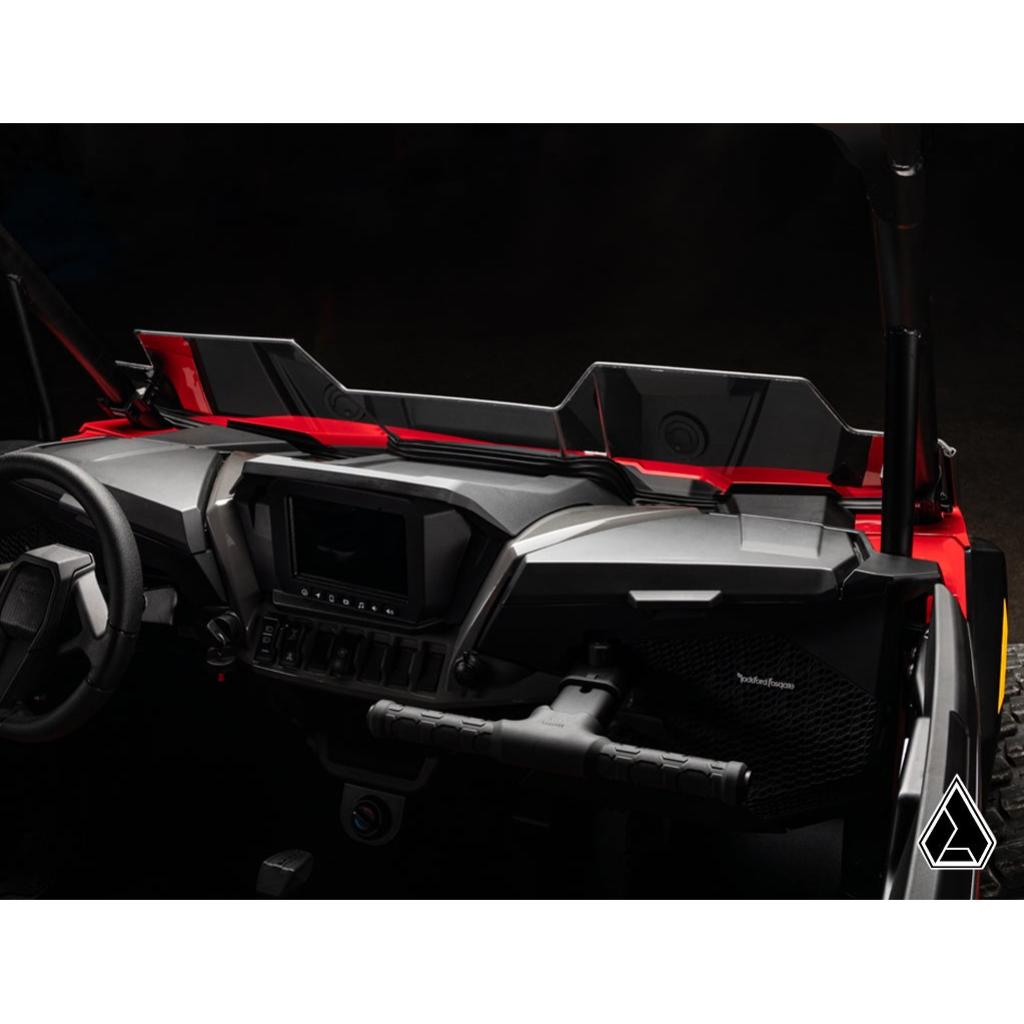Assault Industries Polaris RZR XP Half Windshield - MojoMotoSport.com