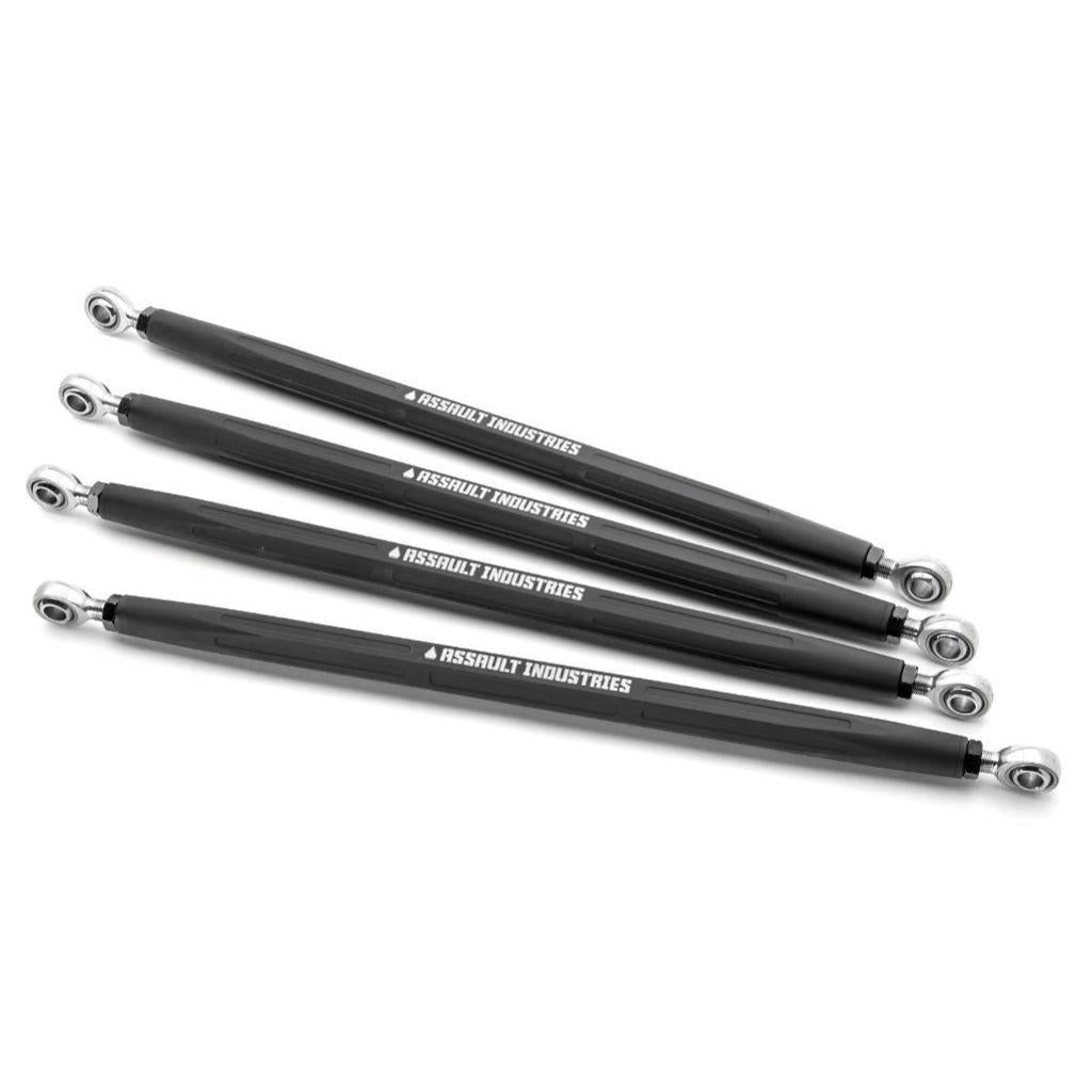 Assault Industries Polaris RZR XP Turret Style Quick Camber Radius Rods - MojoMotoSport.com