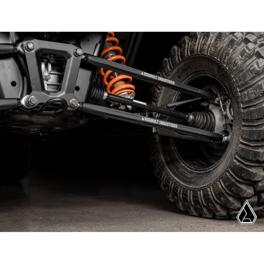 Assault Industries Polaris RZR XP Turret Style Quick Camber Radius Rods - MojoMotoSport.com