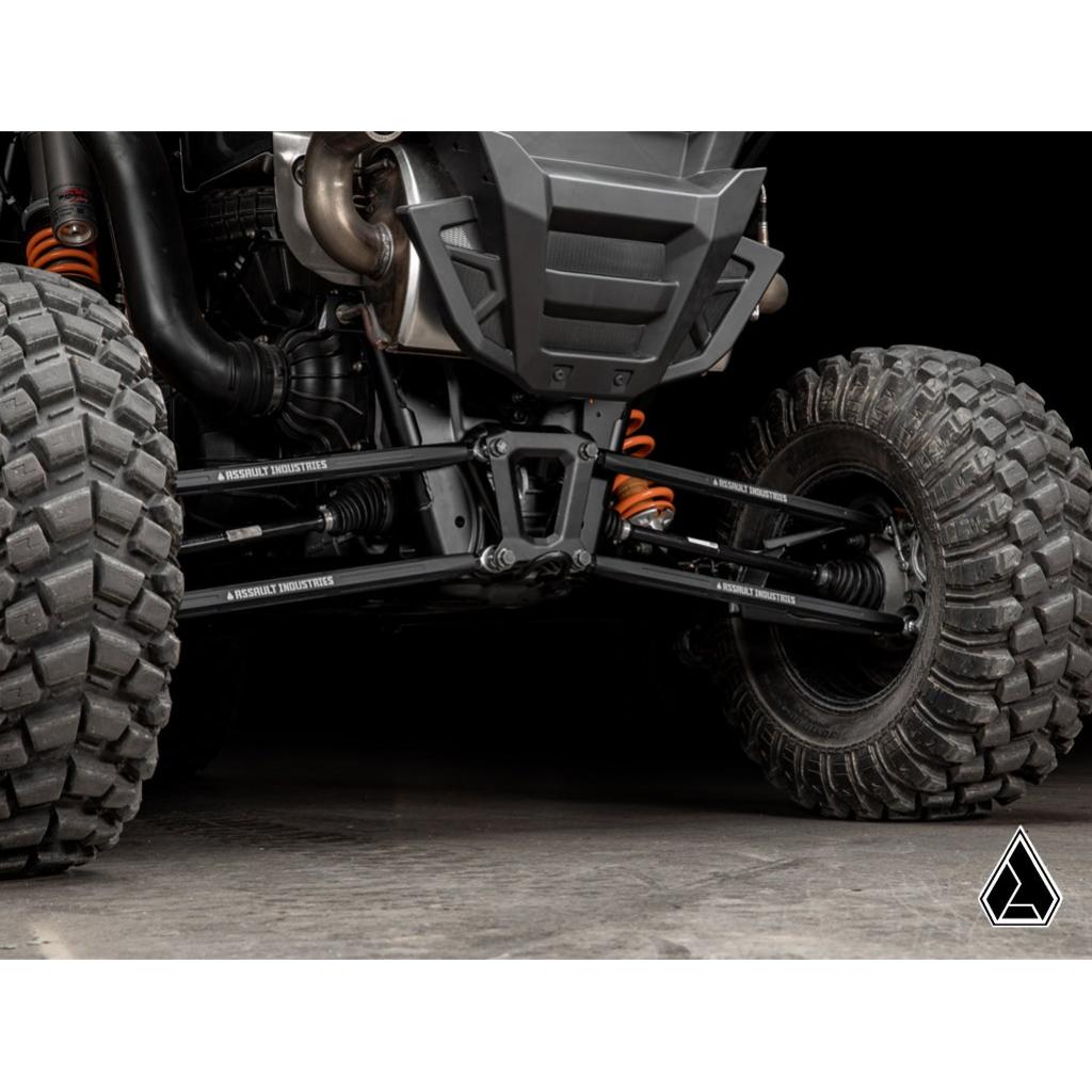 Assault Industries Polaris RZR XP Turret Style Quick Camber Radius Rods - MojoMotoSport.com