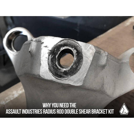 Assault Industries Radius Rod Double Shear Bracket Kit (Fits: Can Am Maverick X3) - MojoMotoSport.com