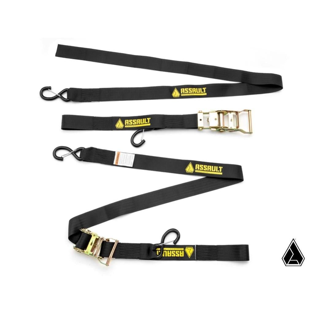 Assault Industries Rugged Tie - Down Straps - MojoMotoSport.com