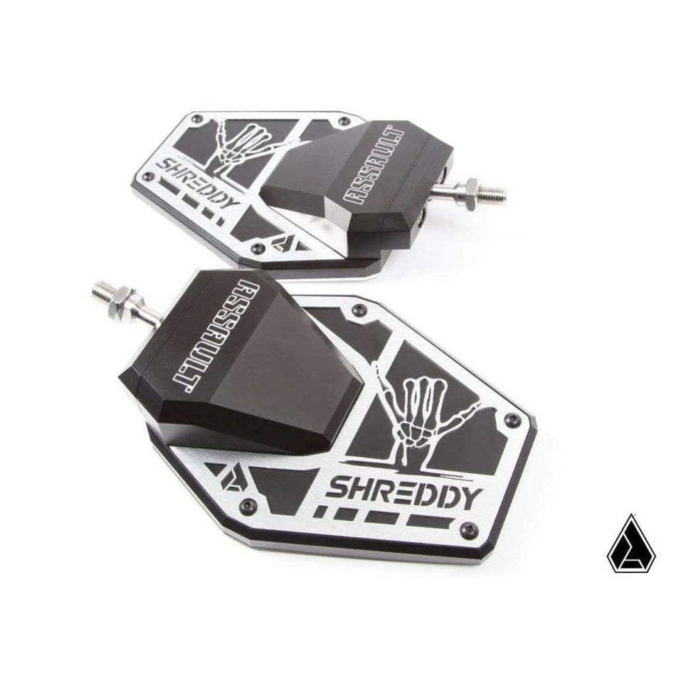 Assault Industries SHREDDY B2C Convex Side Mirrors - MojoMotoSport.com