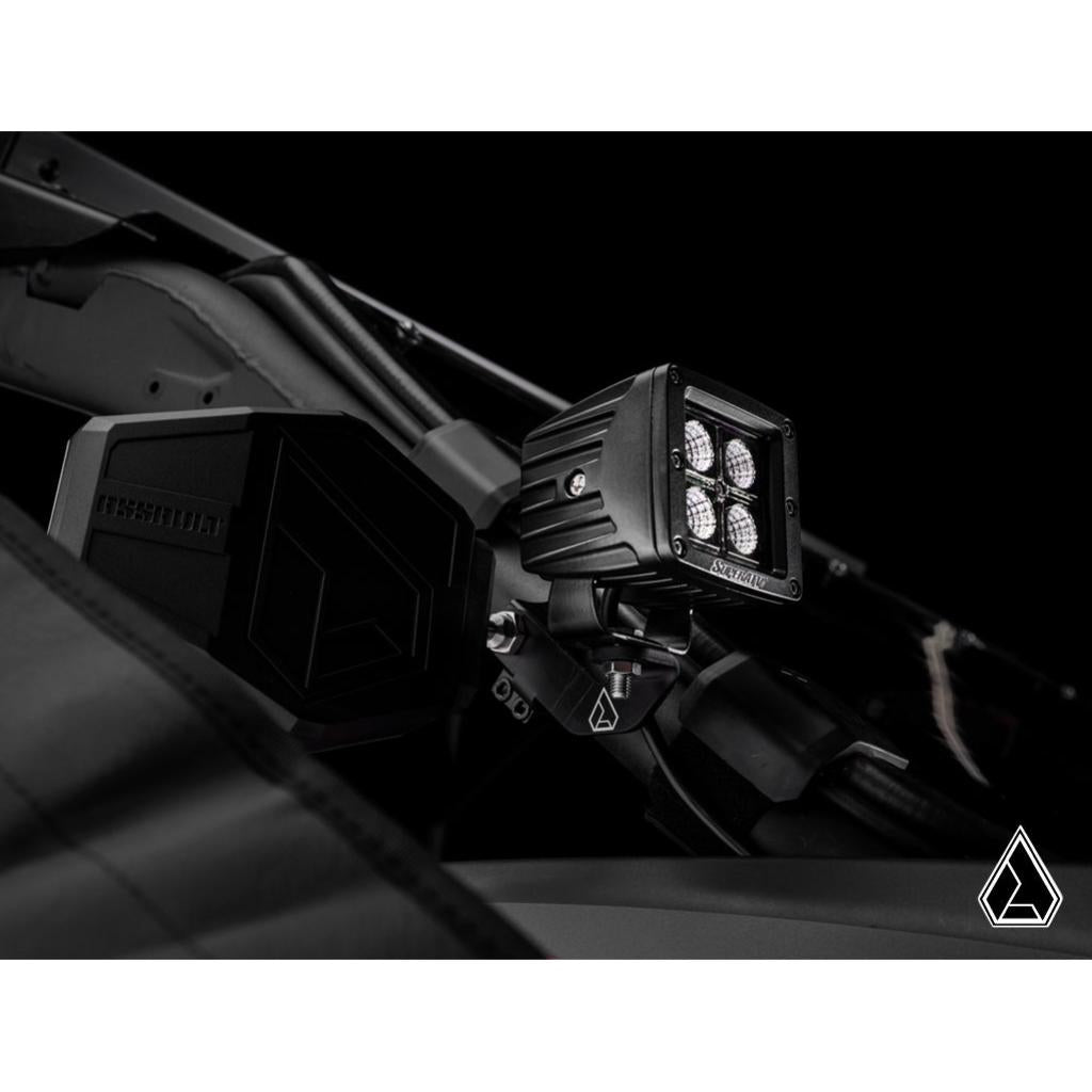 Assault Industries Side Mirror Light Bracket Kit - MojoMotoSport.com
