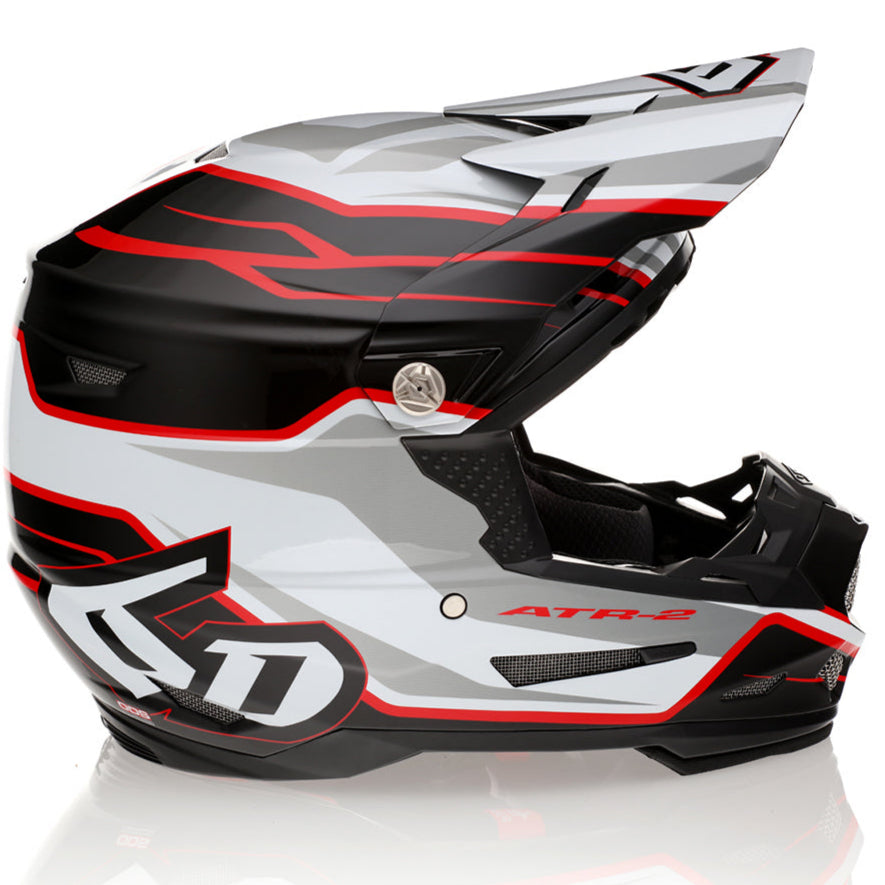 6D ATR-2 Phase Tri-Composite Moto Helmet