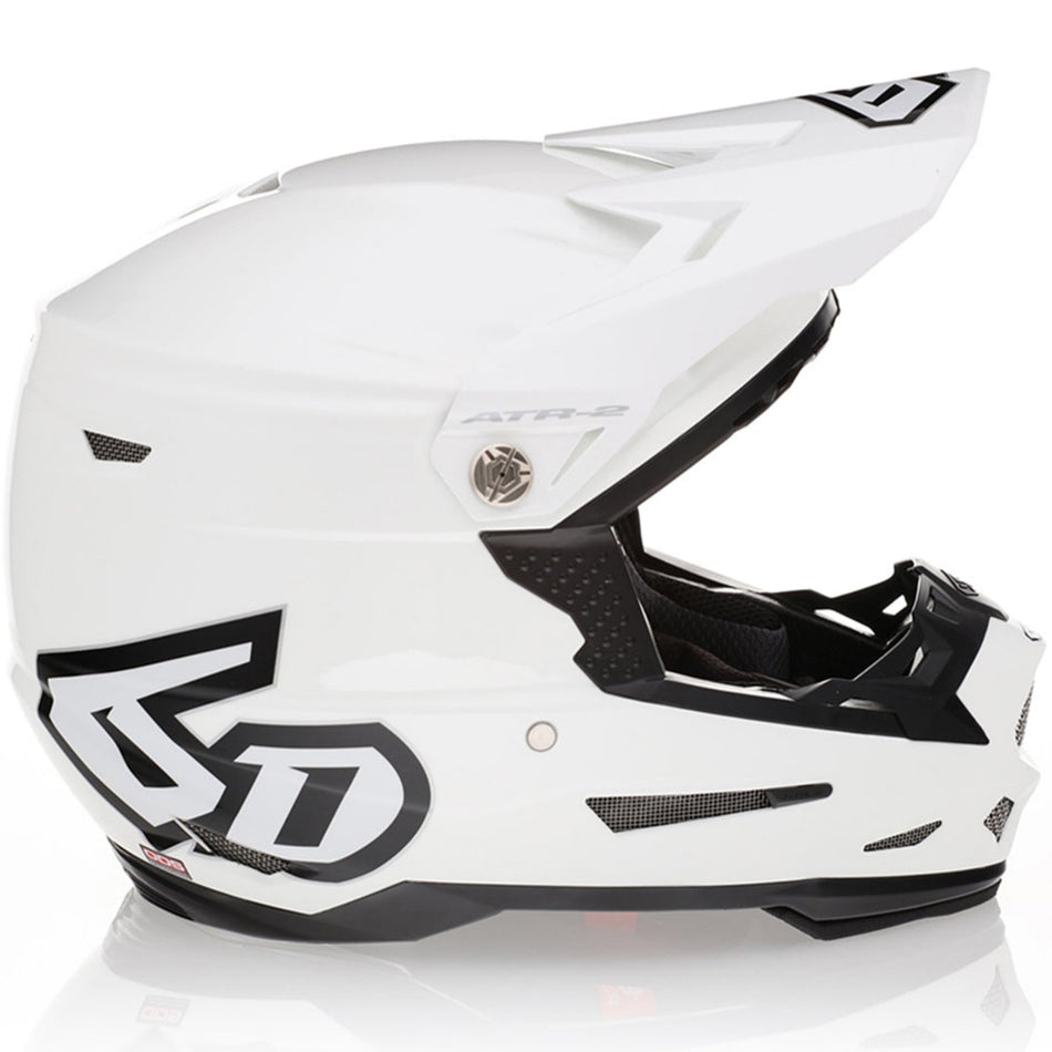 6D ATR-2 Solid Tri-Composite Moto Helmet