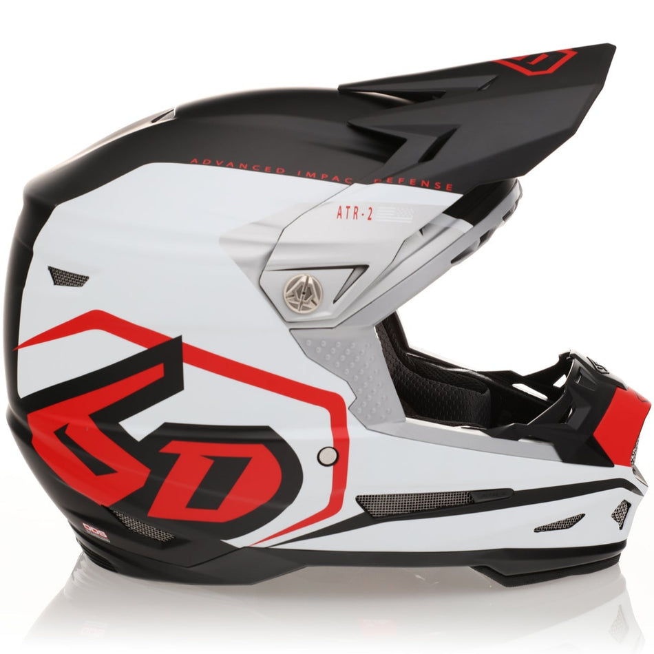6D ATR-2 Delta Tri-Composite Moto Helmet