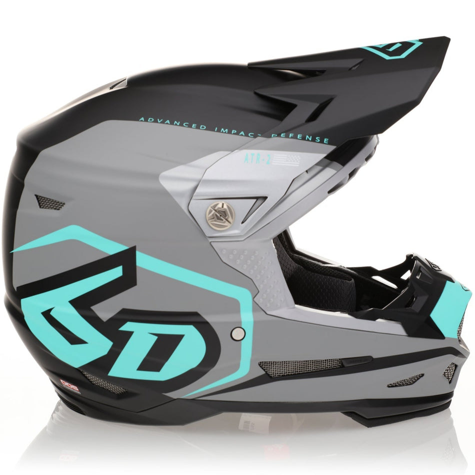 6D ATR-2 Delta Tri-Composite Moto Helmet