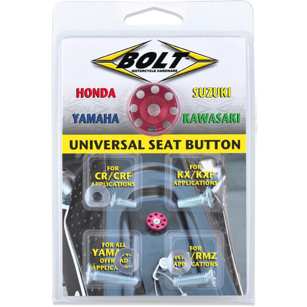 Bolt Anodized Seat Button | BMH - SB - MojoMotoSport.com