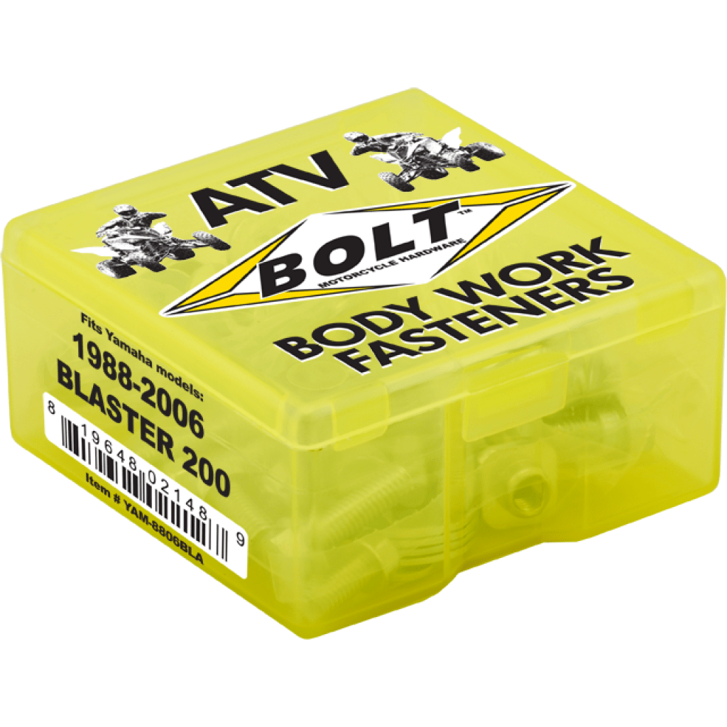 Bolt Body Work Fastener Kit Atv | YAM - 8806BLA - MojoMotoSport.com