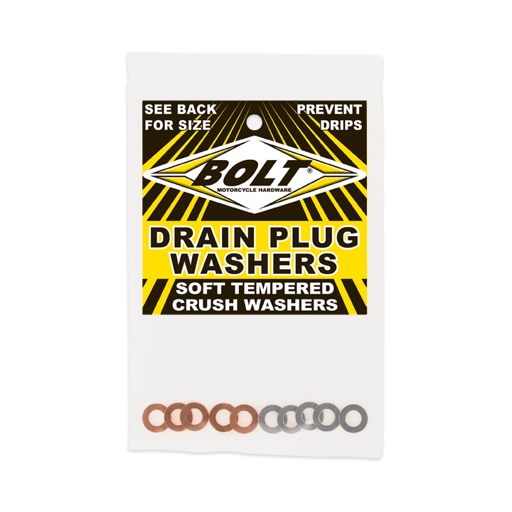 Bolt Crush Washers 6X11Mm 10/Pk 5 Aluminum & 5 Copper | DPWM6.11 - 10 - MojoMotoSport.com