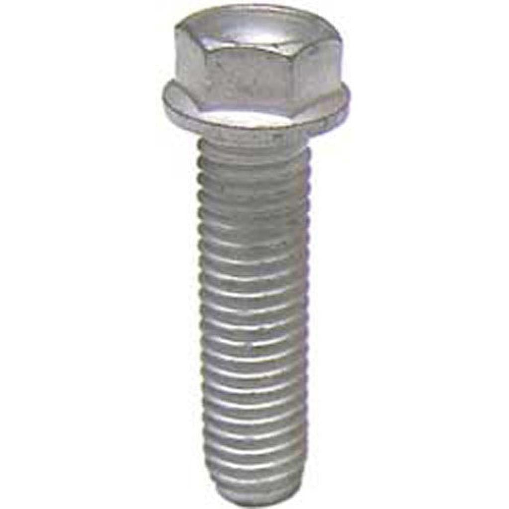Bolt Dacromet Plated 8Mm Flange Bolts 6X20Mm 10/Pk | 024 - 60620 - MojoMotoSport.com