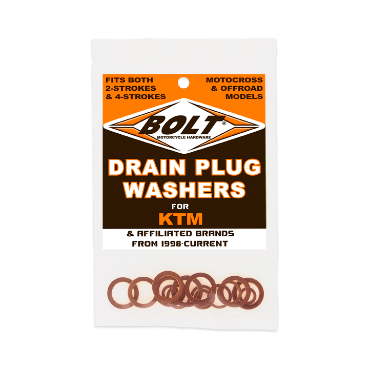 Bolt Drain Plug Washers 2/4 Stroke Models Ktm | DPW.KTM - MojoMotoSport.com
