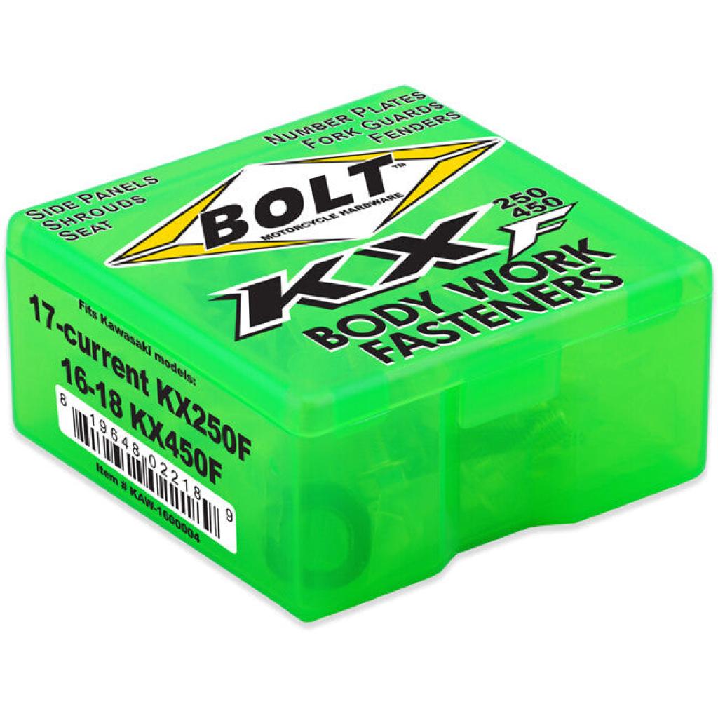 Bolt Full Plastic Fastener Kit Kaw | KAW - 1600004 - MojoMotoSport.com