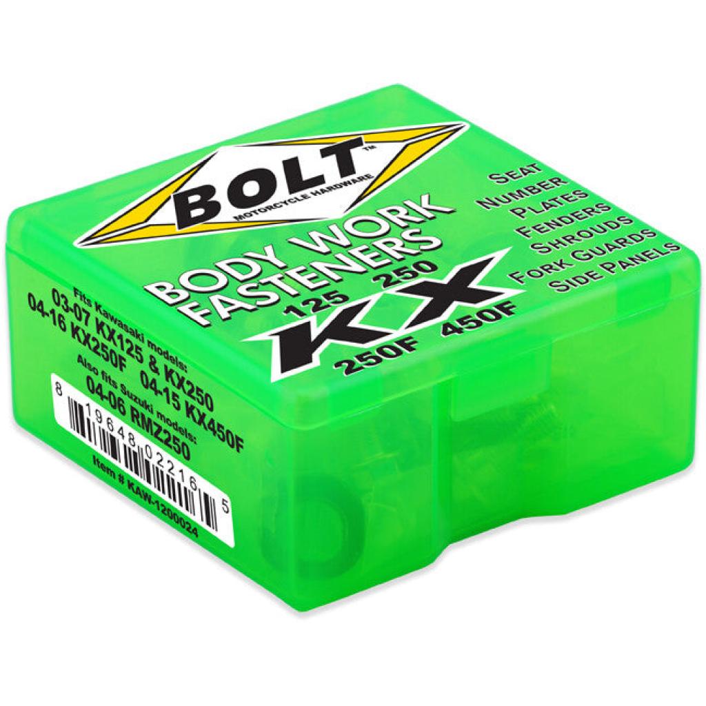 Bolt Full Plastic Fastener Kit Kx | KAW - 1200024 - MojoMotoSport.com