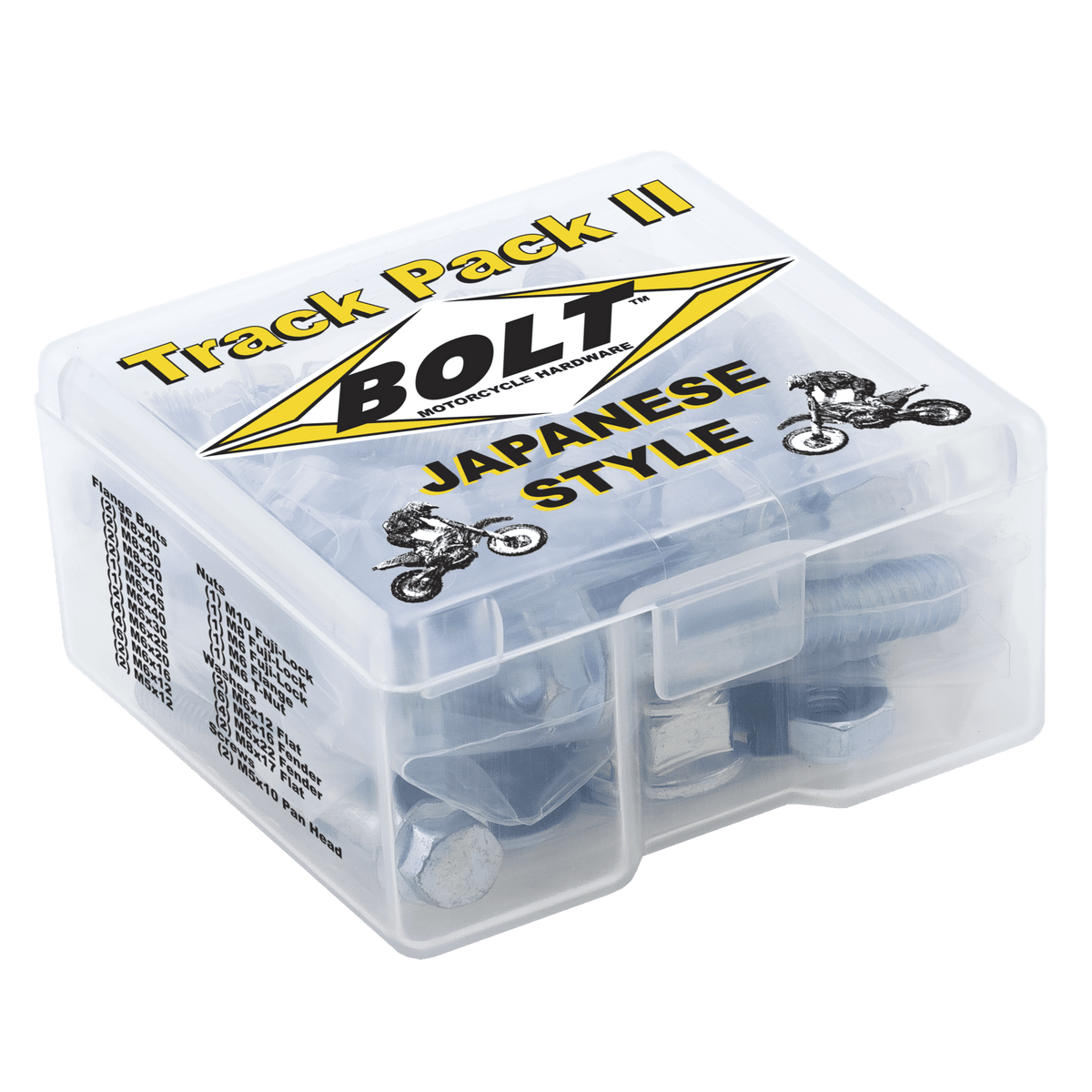 Bolt Japanese Style Track Pack Ii | 54TRKPK - MojoMotoSport.com