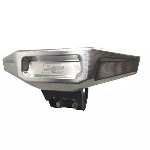 Bosman Designs Front Billet Bumper Silver fits Can Am X3 | X3001 - MojoMotoSport.com