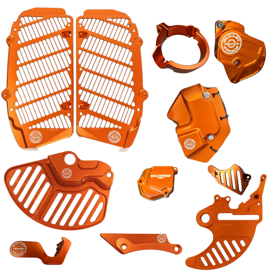 Bullet Proof Designs Ultimate Hard Enduro Protection Kit for 2023+ KTM/Husky/GasGas 250/300