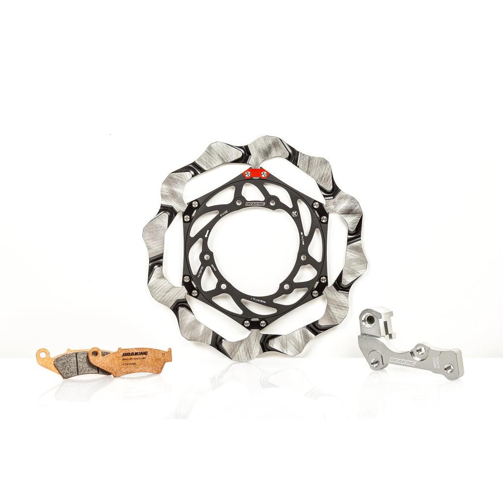 Braking BATFLY EPTA 280mm Oversized Front Rotor Kit w/ Sintered Pads KTM/HUS/STARK | OKBY29E - MojoMotoSport.com