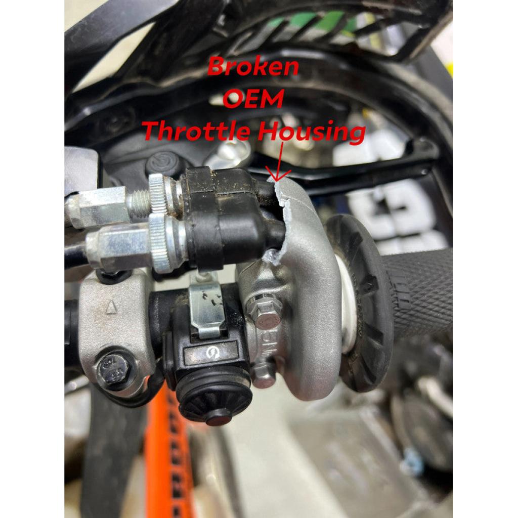 Bulletproof Designs Billet Throttle Housing | KTM - TH - 23 - MojoMotoSport.com
