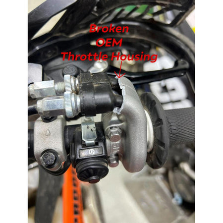 Bulletproof Designs Billet Throttle Housing | KTM - TH - 23 - MojoMotoSport.com