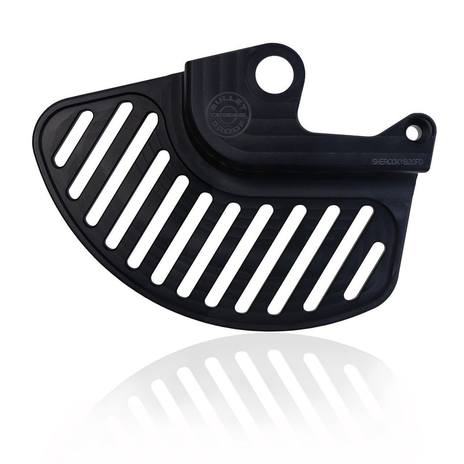 Bulletproof Designs Triumph Front Disc Guard | TRI - FD - 24 - MojoMotoSport.com