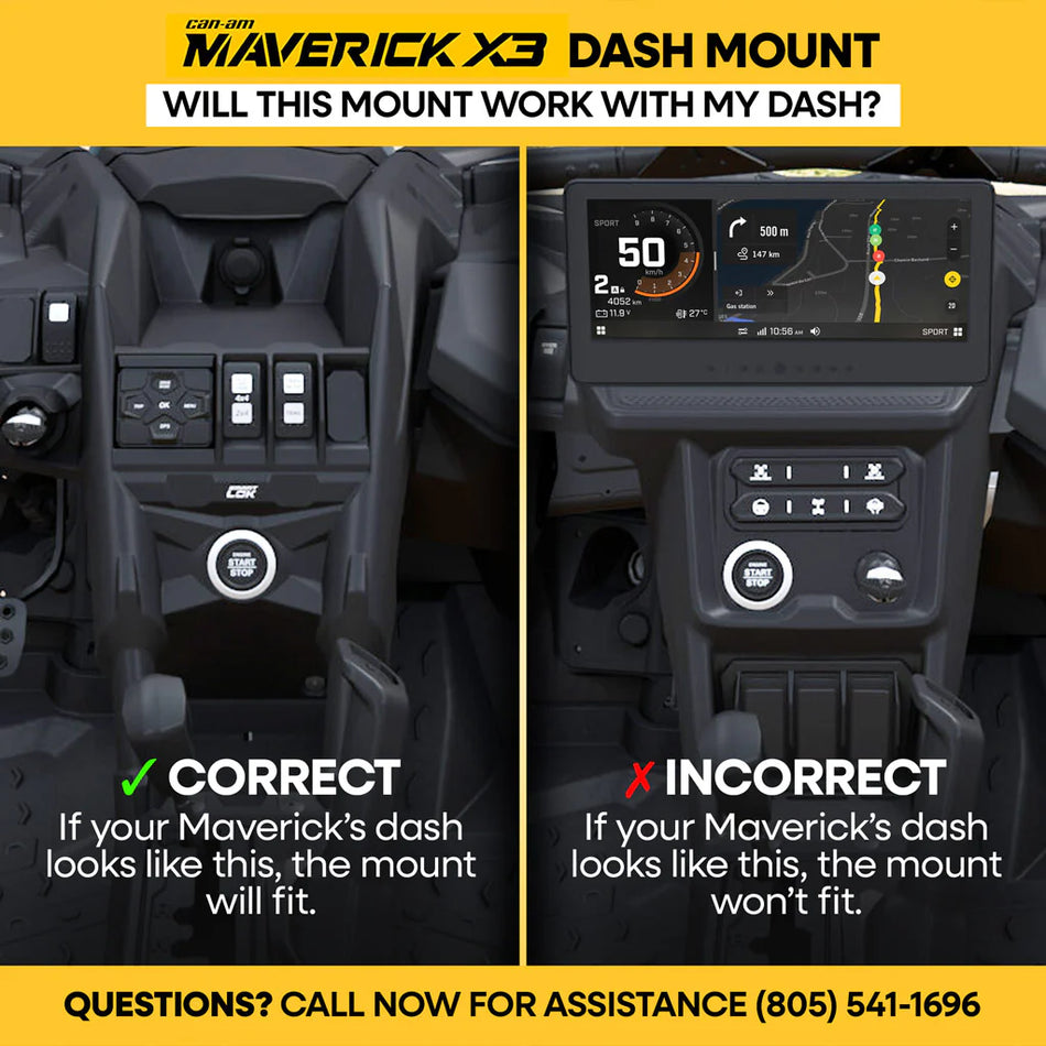 Rugged Radios Complete Communication Kit w/ Bluetooth Intercom & 2-Way Radio for Can-Am Maverick X3 & Max
