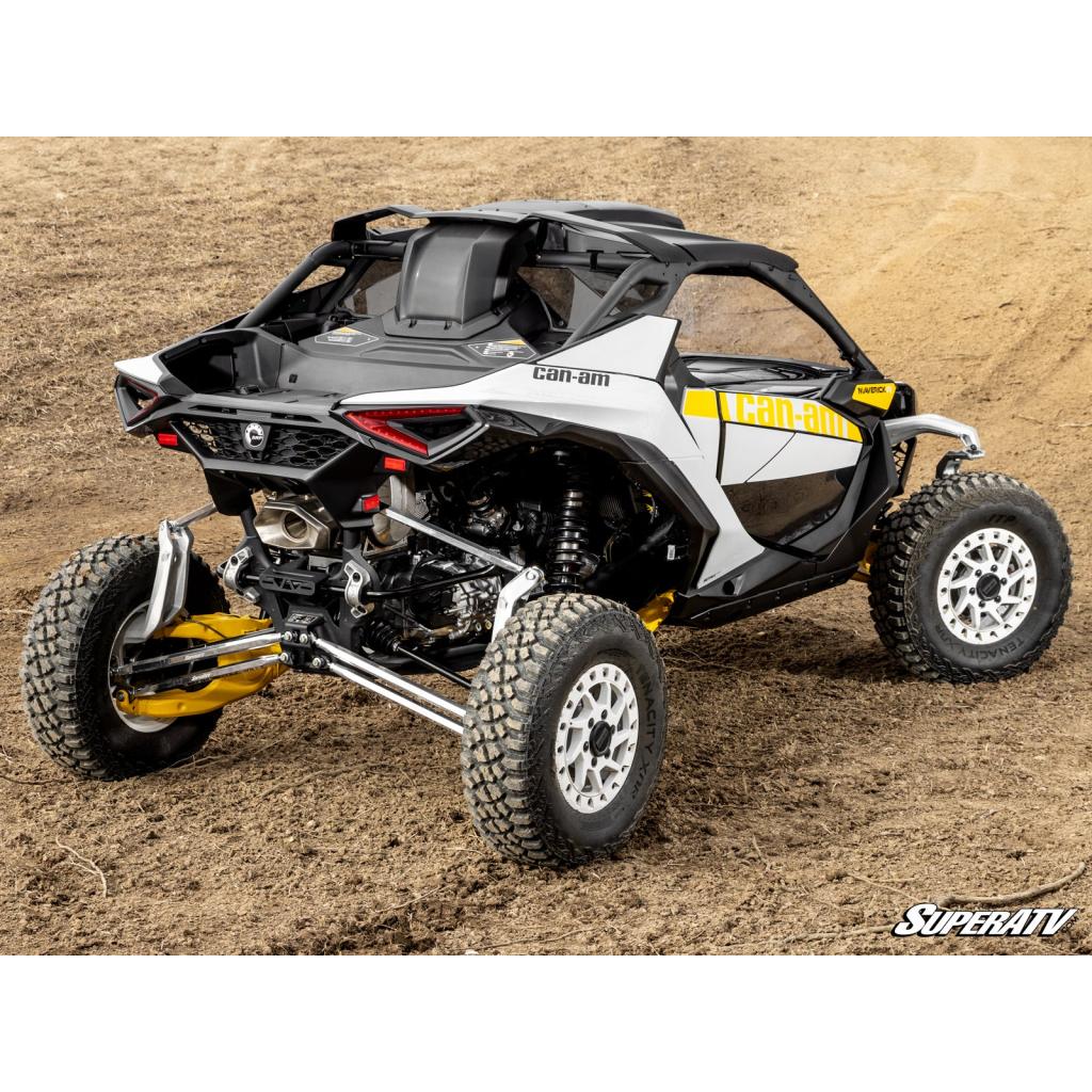 SuperATV Can-Am Maverick R Scratch-Resistant Rear Windshield