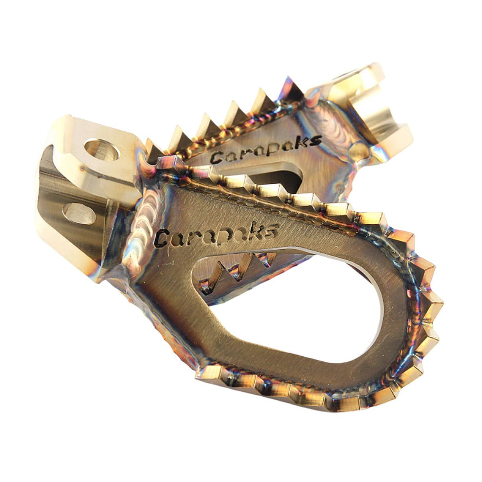 Carapaks Stainless Steel Footpegs KTM/HUS 2009 - 2016 - MojoMotoSport.com