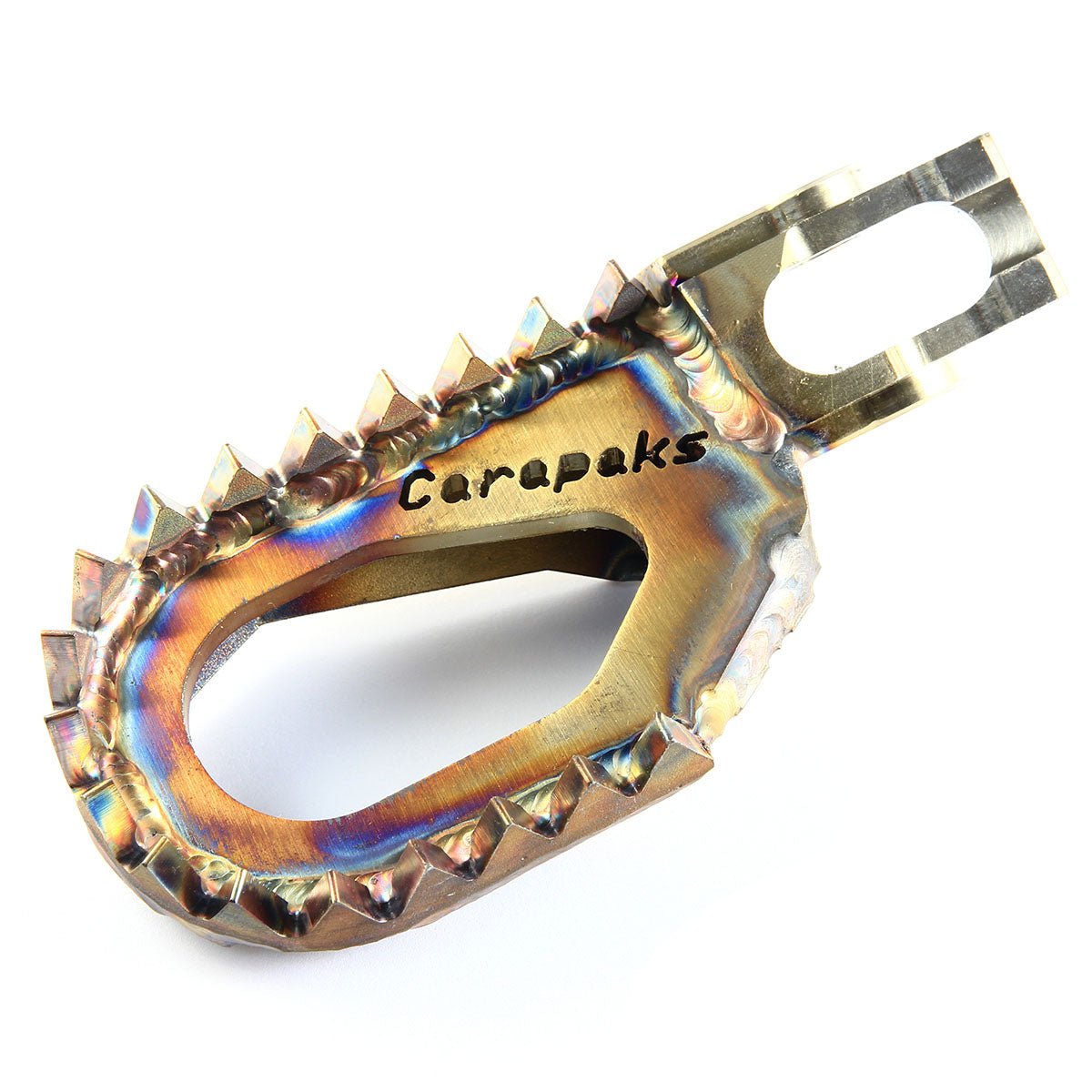 Carapaks Stainless Steel Footpegs KTM/HUS/GAS 2017 - 2023 - MojoMotoSport.com