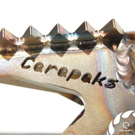 Carapaks Stainless Steel Footpegs KTM/HUS/GAS 2023 - UP - MojoMotoSport.com
