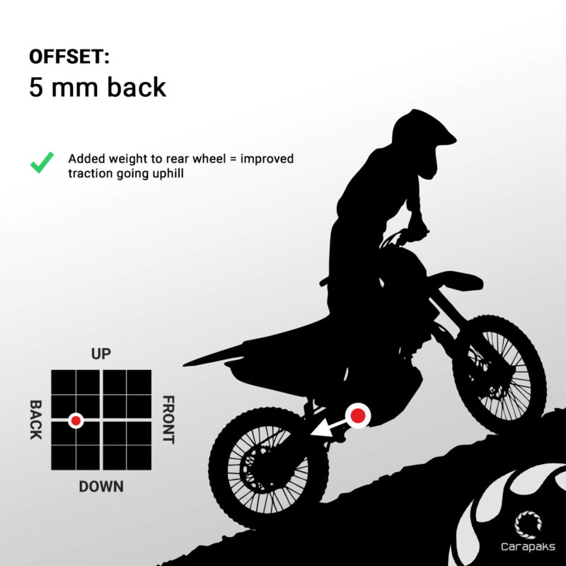 Carapaks Stainless Steel Footpegs KTM/HUS/GAS 2023 - UP - MojoMotoSport.com