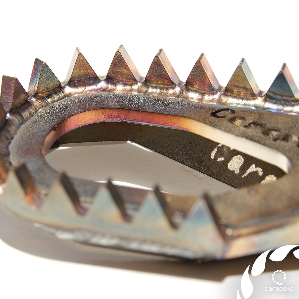 Carapaks Stainless Steel Footpegs KTM/HUS/GAS 2023 - UP - MojoMotoSport.com