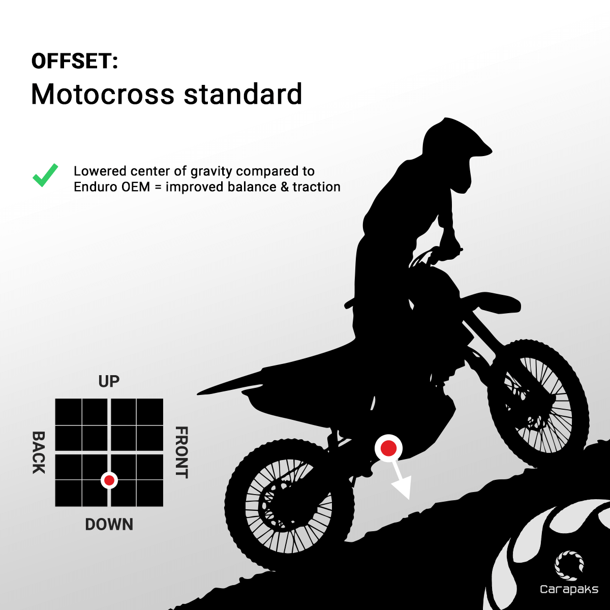 Carapaks Stainless Steel Footpegs Yamaha 1999 - UP - MojoMotoSport.com