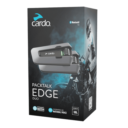 Cardo Packtalk Edge Headset - MojoMotoSport.com