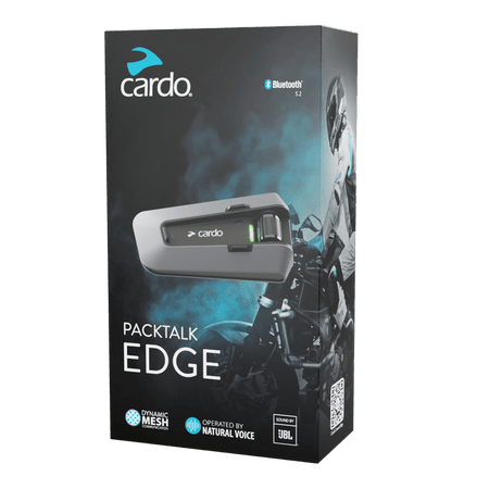 Cardo Packtalk Edge Headset - MojoMotoSport.com