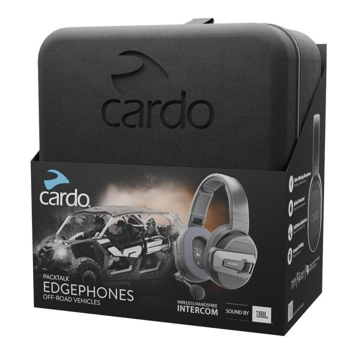 Cardo Packtalk Edgephones for ORV - MojoMotoSport.com