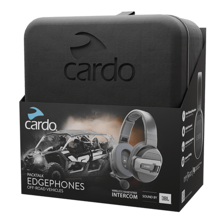 Cardo Packtalk Edgephones for ORV - MojoMotoSport.com