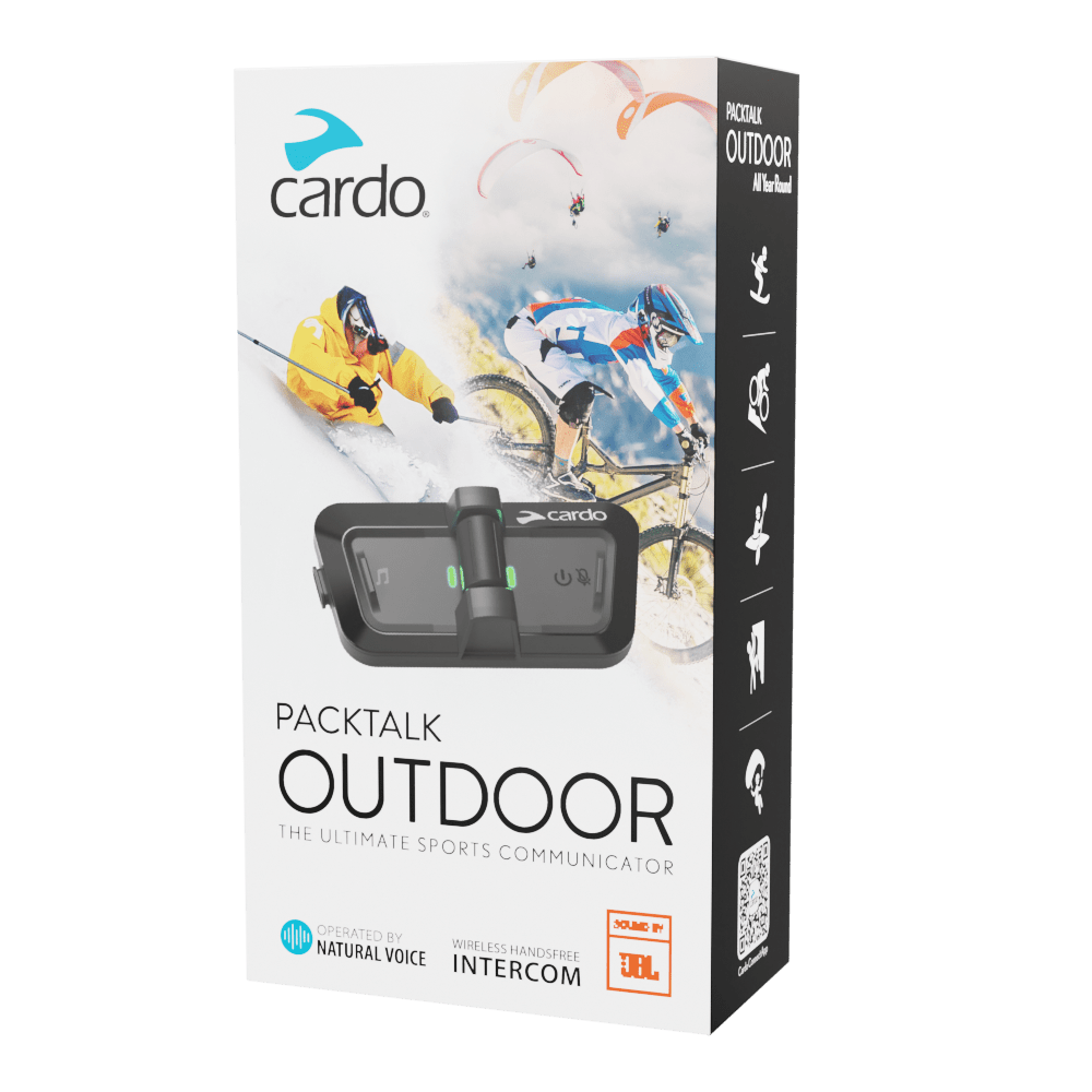 Cardo Packtalk Outdoor Kits - MojoMotoSport.com
