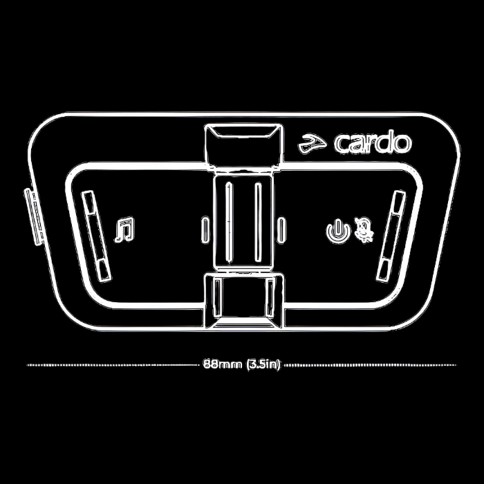 Cardo Packtalk Outdoor Kits - MojoMotoSport.com