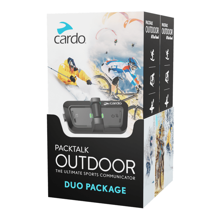 Cardo Packtalk Outdoor Kits - MojoMotoSport.com